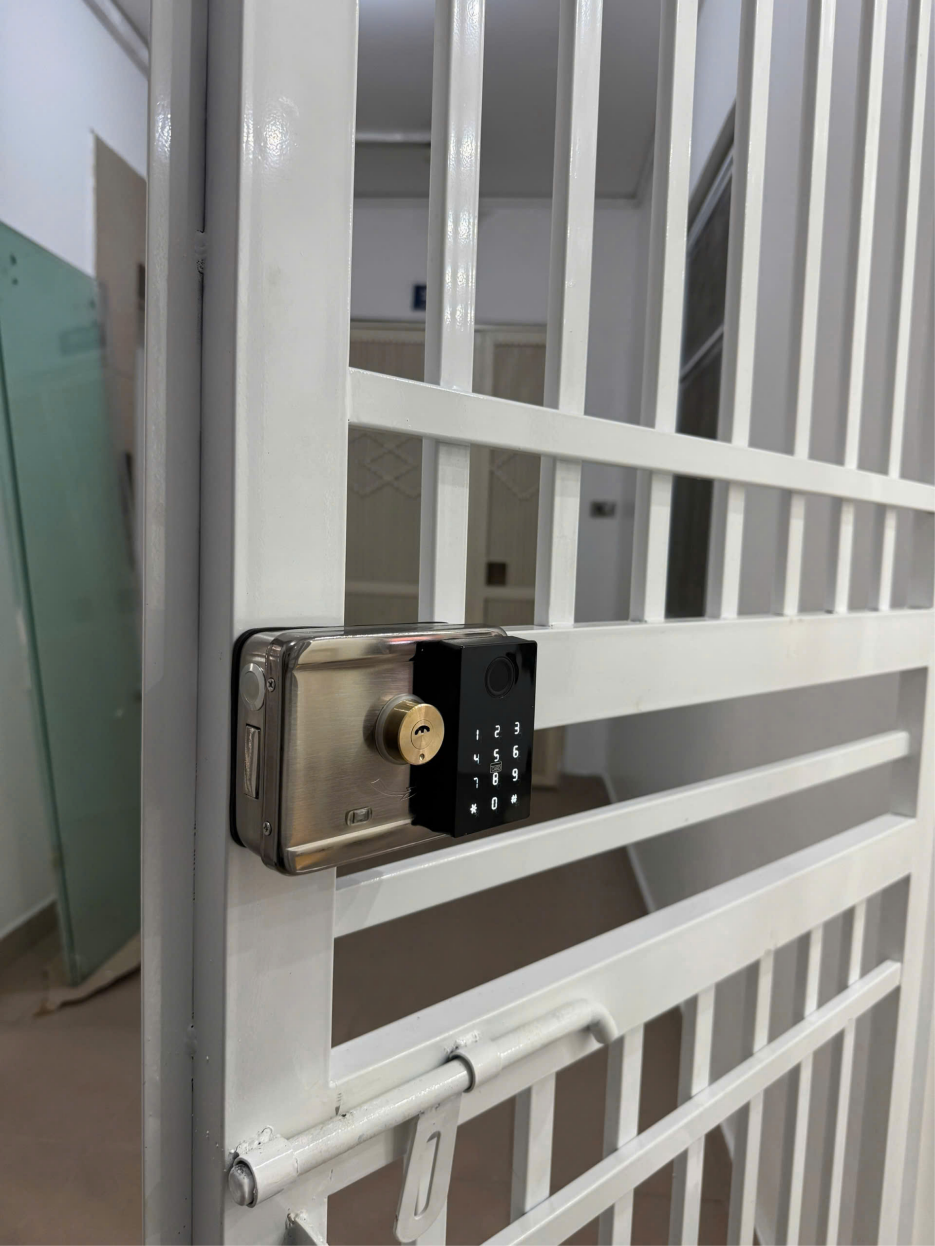 KHOÁ THÔNG MINH CỬA CỔNG VÂN TAY XTENO CS7 - Ảnh 6