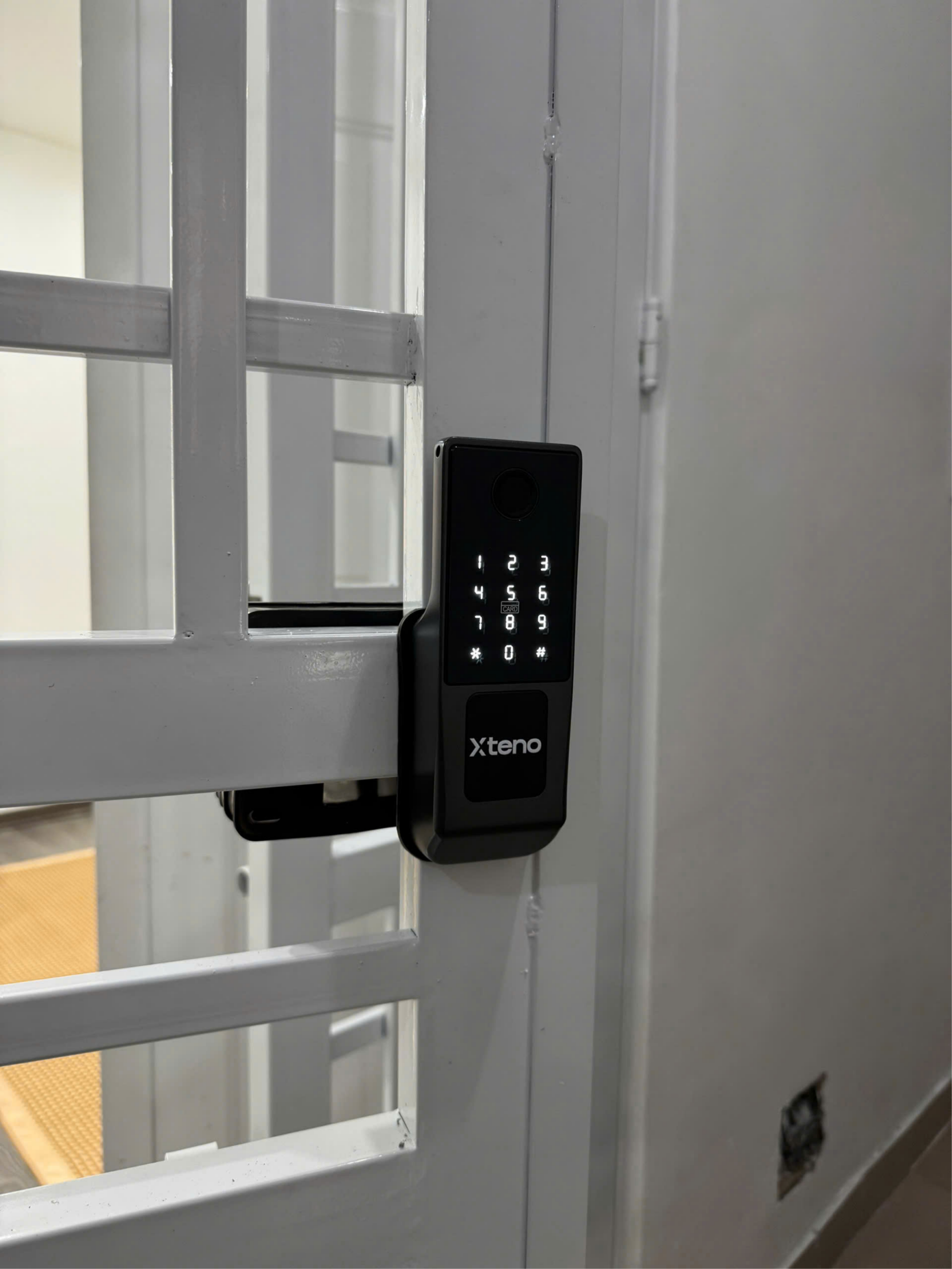 KHOÁ THÔNG MINH CỬA CỔNG VÂN TAY XTENO CS7 - Ảnh 7