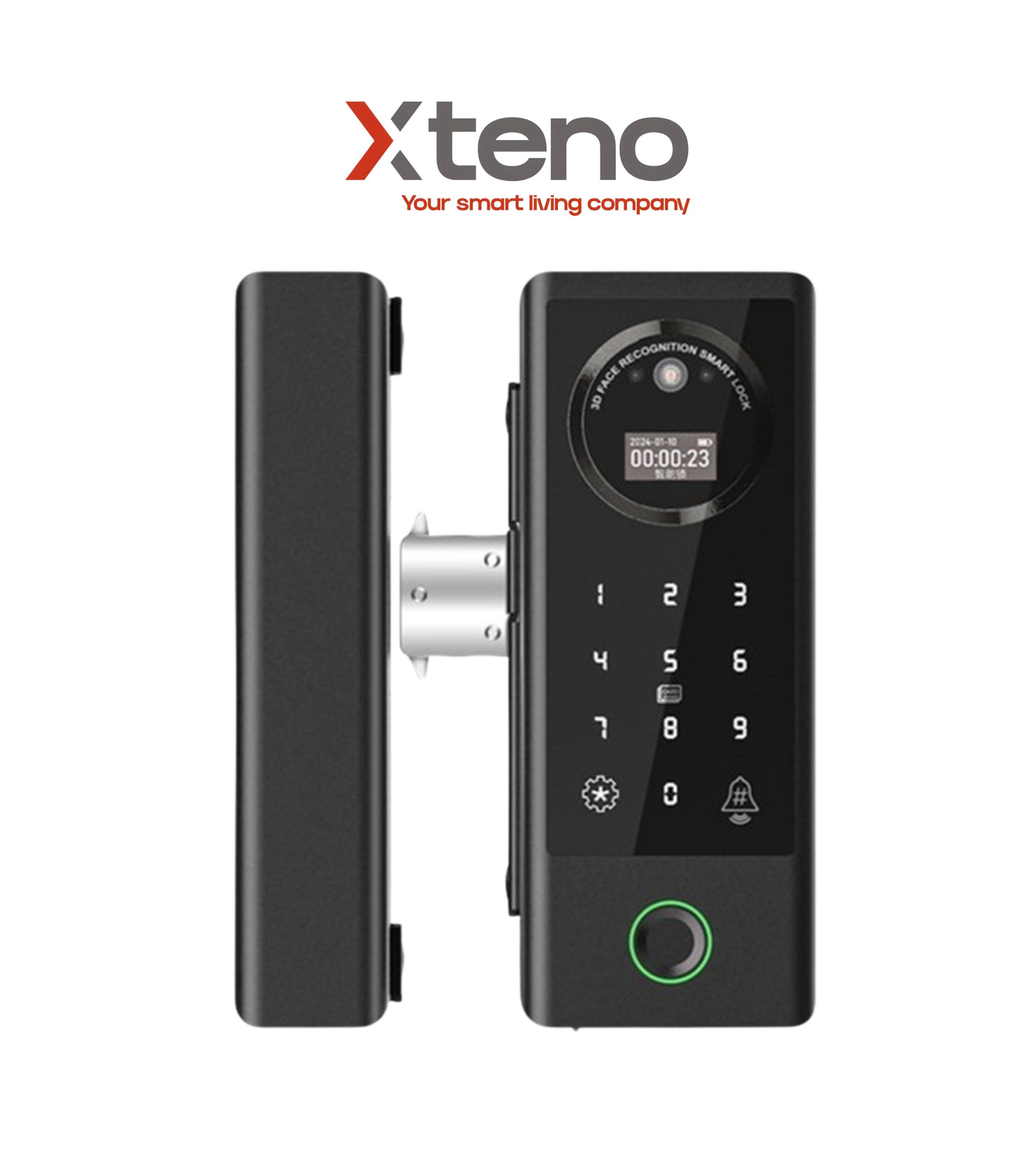 KHOÁ THÔNG MINH CỬA KÍNH VÂN TAY XTENO CS5